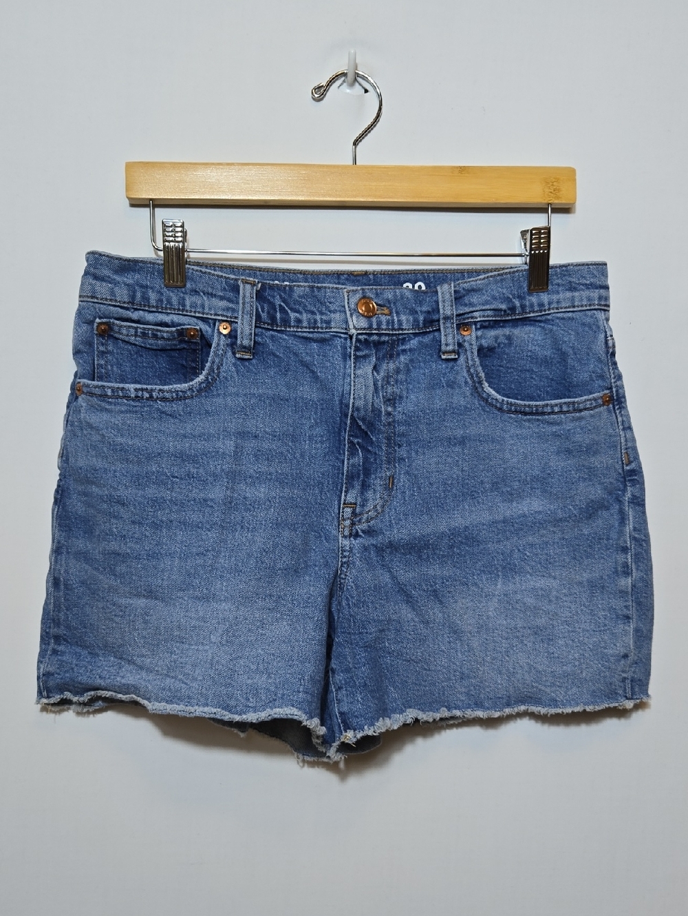 J.Crew High Rise Denim Shorts Cut-Off Size 29